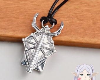 Frieren Anime necklace, Anime Beyond Journeysss necklace, Gift for her