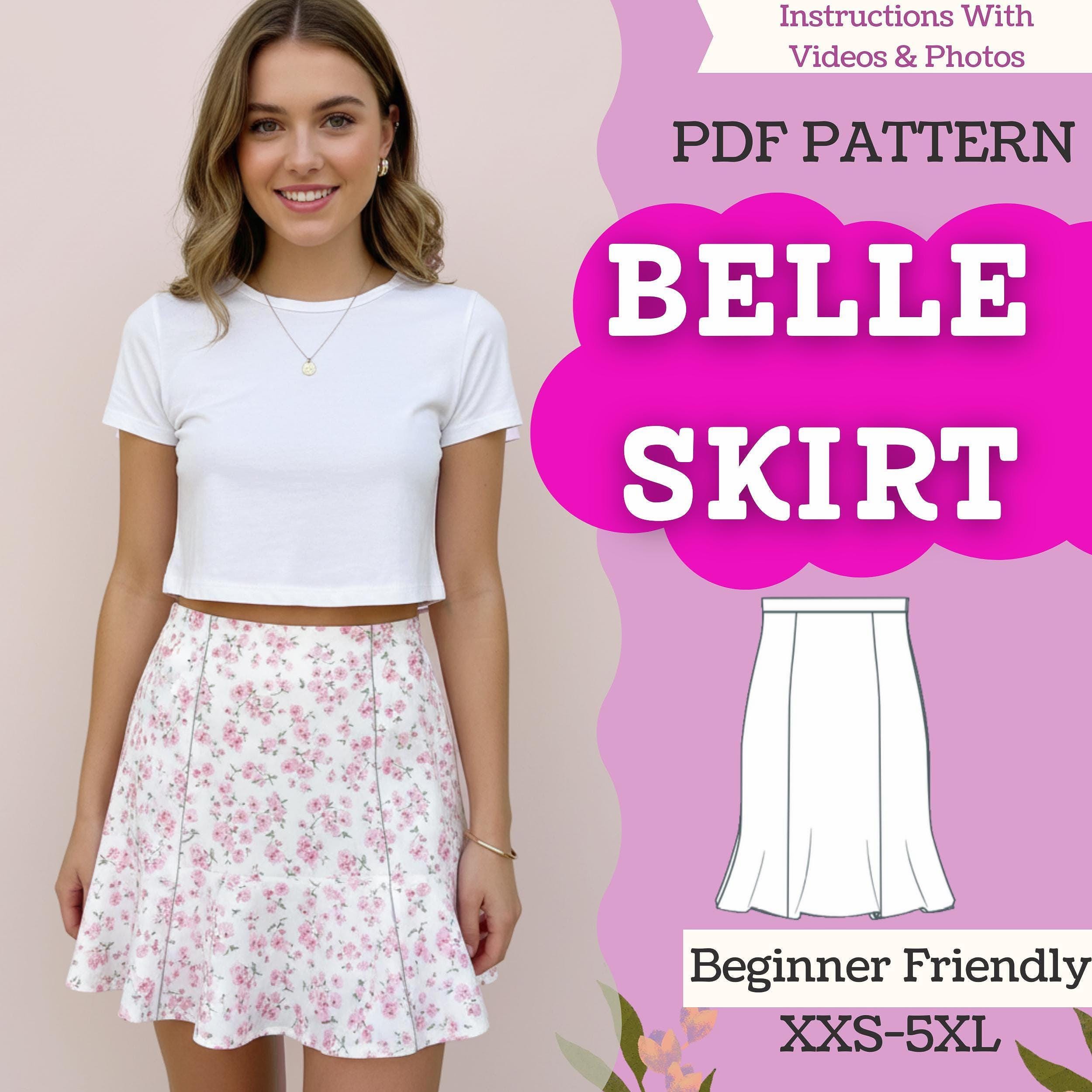 Godet Skirt Pattern