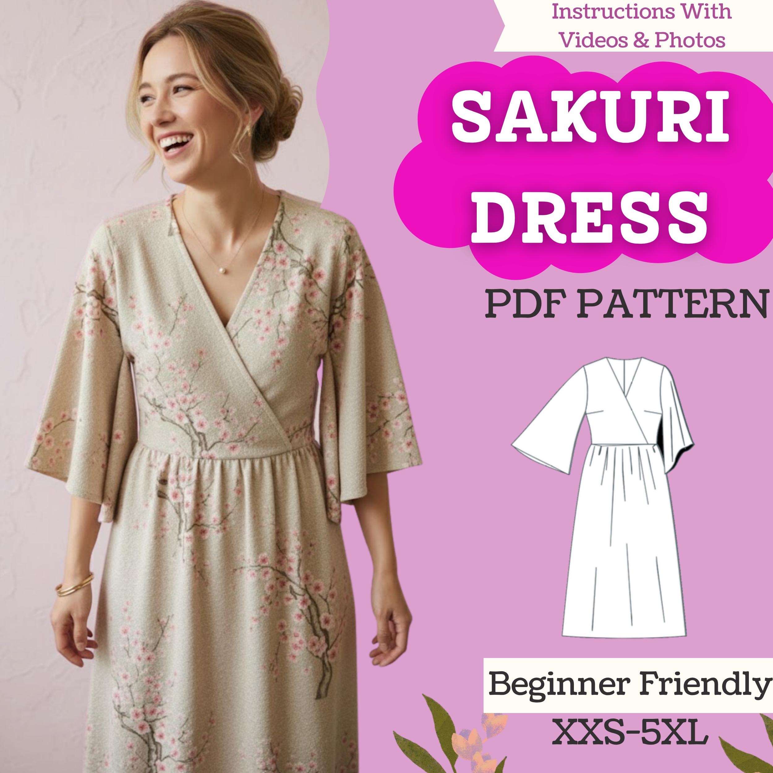 Kimono Style Dress - Etsy Canada