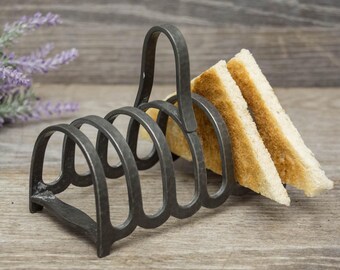 Vintage Pewter toast rack, circa mid century.