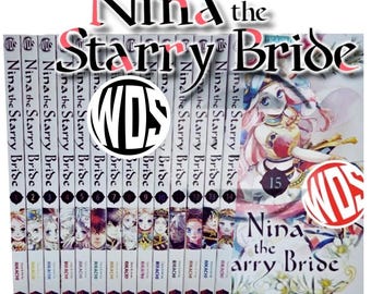 Nina the Starry Bride Manga English Version Vol 1-15 Full Set - Fast Shipping