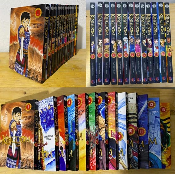 Kingdom Manga Volume 1-13 English Comic Full Set - Fast Shipping