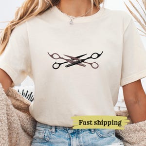 Scissors Baby Tee, Y2K Lesbian Pride Baby Tee, 90s Subtle Lesbian Pride Shirt, Y2K Sapphic LGBTQ WLW TShirt, Gay Bi Lesbian Pride Month Tee