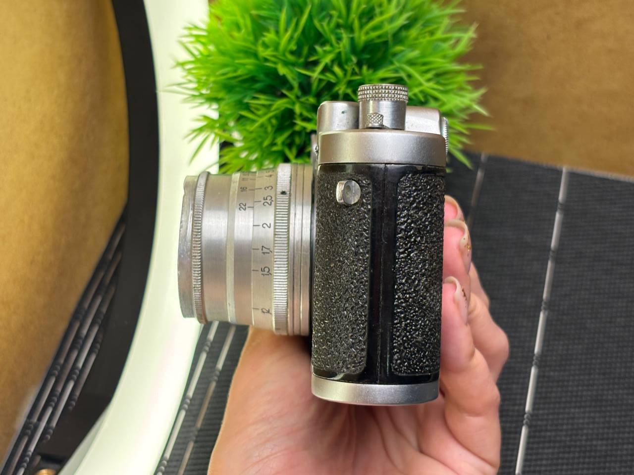 動作するフィルムカメラ、カメラ Fed 2、ビンテージソビエト、写真家用