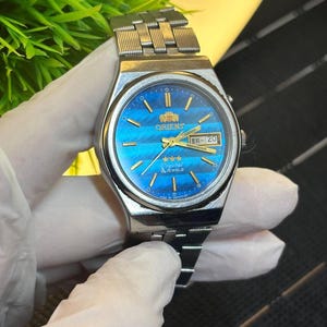 Working ORIENT watches, collectible, antique, Orient wristwatches, retro, popular watches, men's watches from the USSR, mechanical, compact