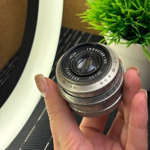Working Industar 50 thread M39, made by USSR, compact, rare, most popular,vintage,copy Leica