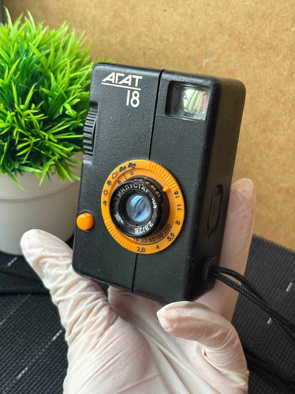 agat18k とても古いフィルム付き Agat 18k Camera - Etsy