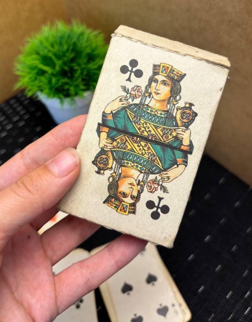 Soviet playing cards - Etsy 日本