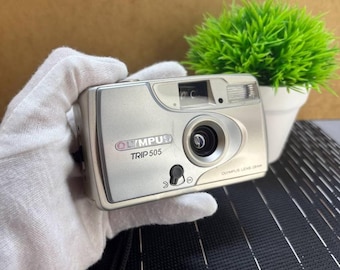 Appareil photo argentique fonctionnel, Olympus Trip 505, vintage soviétique, 35 mm, compact, argentique, cadeau, vintage
