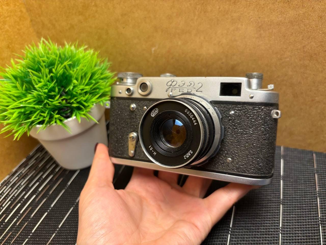 実用フィルムカメラ、Camera Fed 2、ヴィンテージソビエト、写真家用