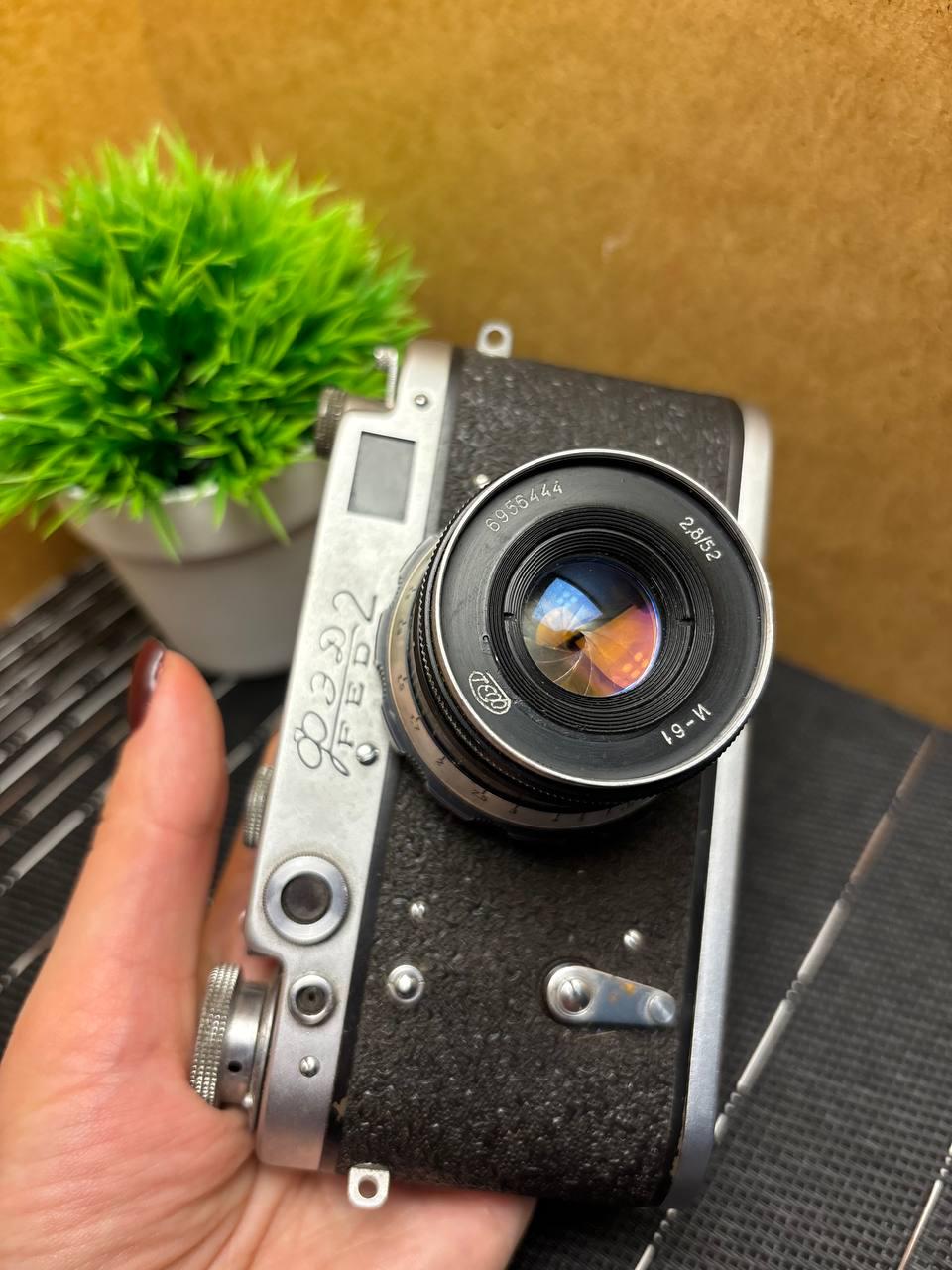 実用フィルムカメラ、Camera Fed 2、ヴィンテージソビエト、写真家用