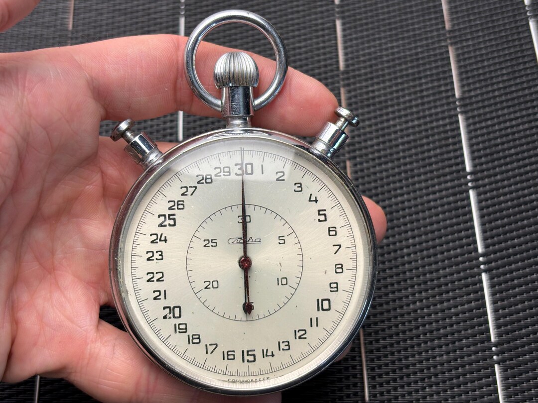 Very Rare,working,collectible,antique,mechanical Stopwatch