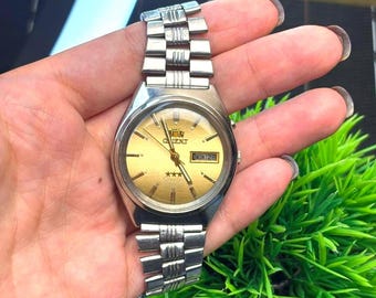Working ORIENT watches, collectible, antique, Orient wristwatches, retro, popular watches, men's watches from the USSR, mechanical, compact