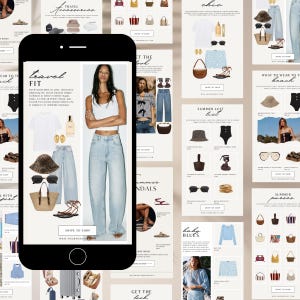 10 Editable Canva LTK Instagram Stories Templates, LTK Fashion Canva Template, Instagram story Canva Template, blogger Ltk, Travel LTK
