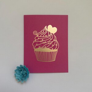 Handmade Card - The Cute Cupcake