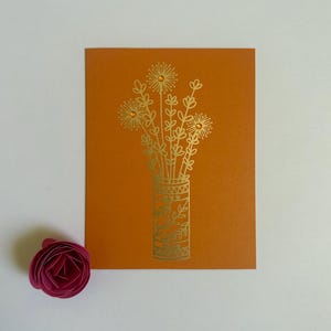 Handmade Card - Cute Little Dandelions