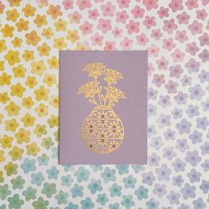 Handmade Card - Cute Little Lotus