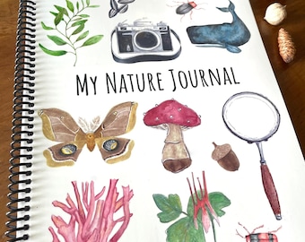 My Nature Journal - workbook- 8.5 x 11 in