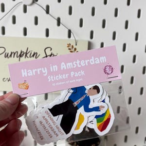 Harry Styles Inspired Amsterdam Concert Sticker Set | All 10 Concert Nights | Concert Memory Sticker Pack