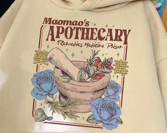 Apothecary Anime Girl Hoodie, Court Apothecary Mystery Sweat, Poison Tester Manga Shirt, Lover Gift, Palace Drama Anime Style Unisex Hoodie