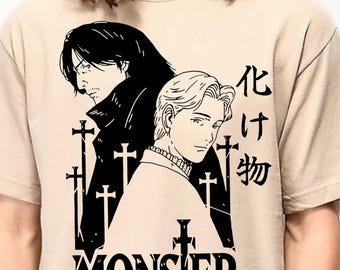 限定シャツ モンスター浦沢直樹 - モンスターマンガ - ヨハン・リー