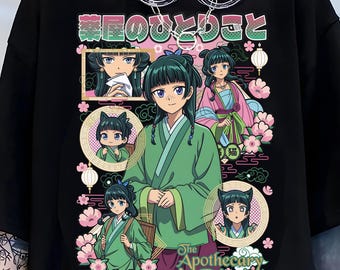 Apothecary Anime Girl Shirt, Court Apothecary Mystery T-Shirt, Poison Tester Manga Shirt, Lover Gift, Palace Drama Anime Style Unisex Shirt
