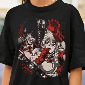 Anime Hellsing Alucard Comfort Colors® Shirt, Ultimate Vampire Tee, Gothic Vampire Hunter T-Shirt, Dark Manga Anime Shirt Alucard Anime Gift
