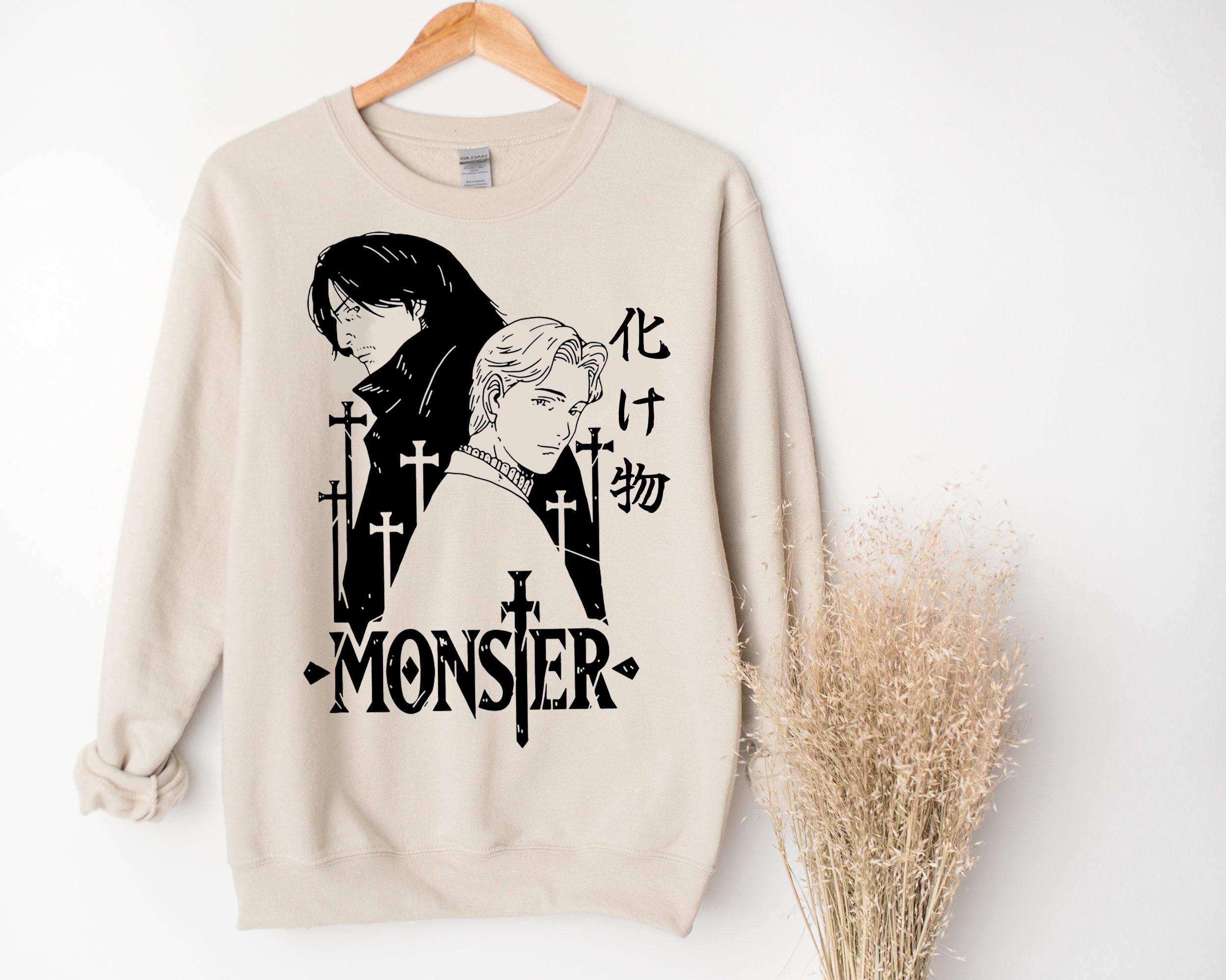 Monster anime shirt - Etsy 日本