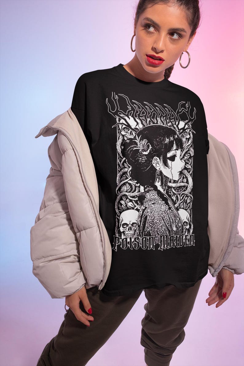 Apothecary Anime Girl Shirt, Court Apothecary Mystery T-Shirt, Poison Tester Manga Shirt, Lover Gift, Palace Drama Anime Style Unisex Shirt image 2