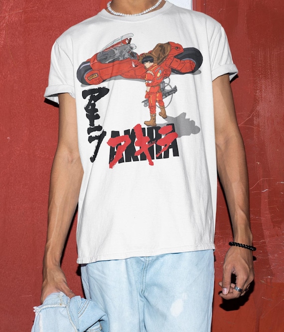 Akira Shirt, Akira Vintage Anime T Shirt, 80s Anime T-shirt, Retro