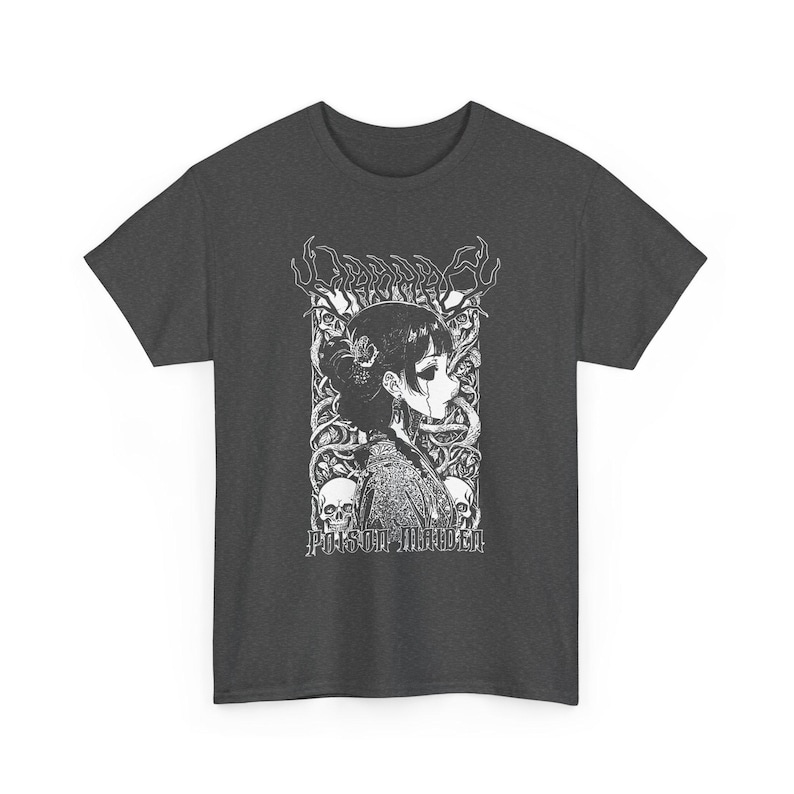Apothecary Anime Girl Shirt, Court Apothecary Mystery T-Shirt, Poison Tester Manga Shirt, Lover Gift, Palace Drama Anime Style Unisex Shirt Dark Heather