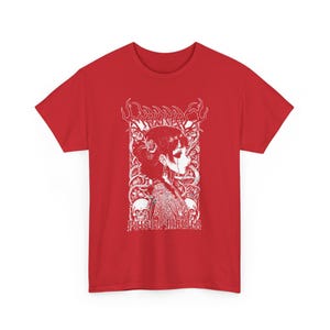 Apothecary Anime Girl Shirt, Court Apothecary Mystery T-Shirt, Poison Tester Manga Shirt, Lover Gift, Palace Drama Anime Style Unisex Shirt Red