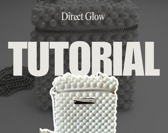 ビーズ クリスタル 財布の作り方 – DIY ビーズ バッグ PDF パターンとビデオ ガイド