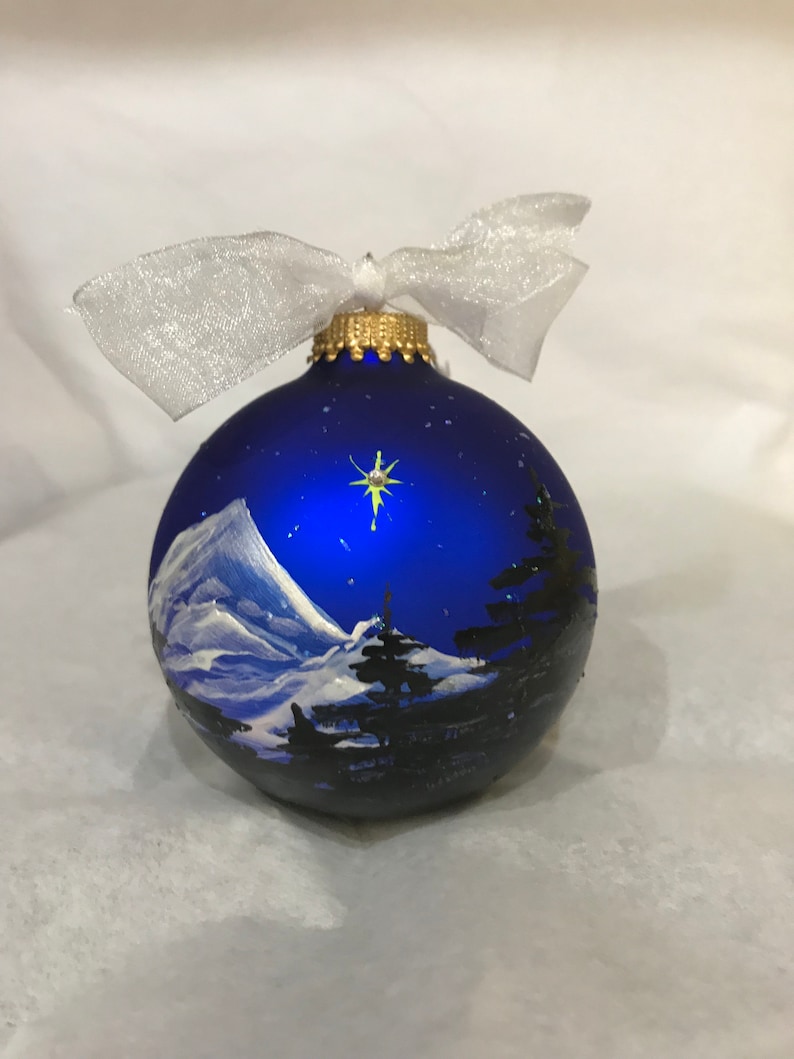 Handcrafted Christmas Ornament, Silent Night Christmas Gifts and