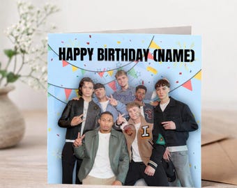 December 10 Birthday Card | Personalised Birthday Card | Custom Name Birthday Card | Photo Birthday Card | Funny Birthday Card
