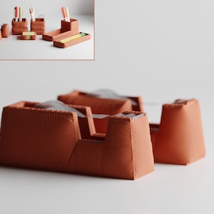 Tape Dispenser Rolla – Soft Office Collection | Modern 3D-Printed Tape Dispenser – Multiple Colors Available