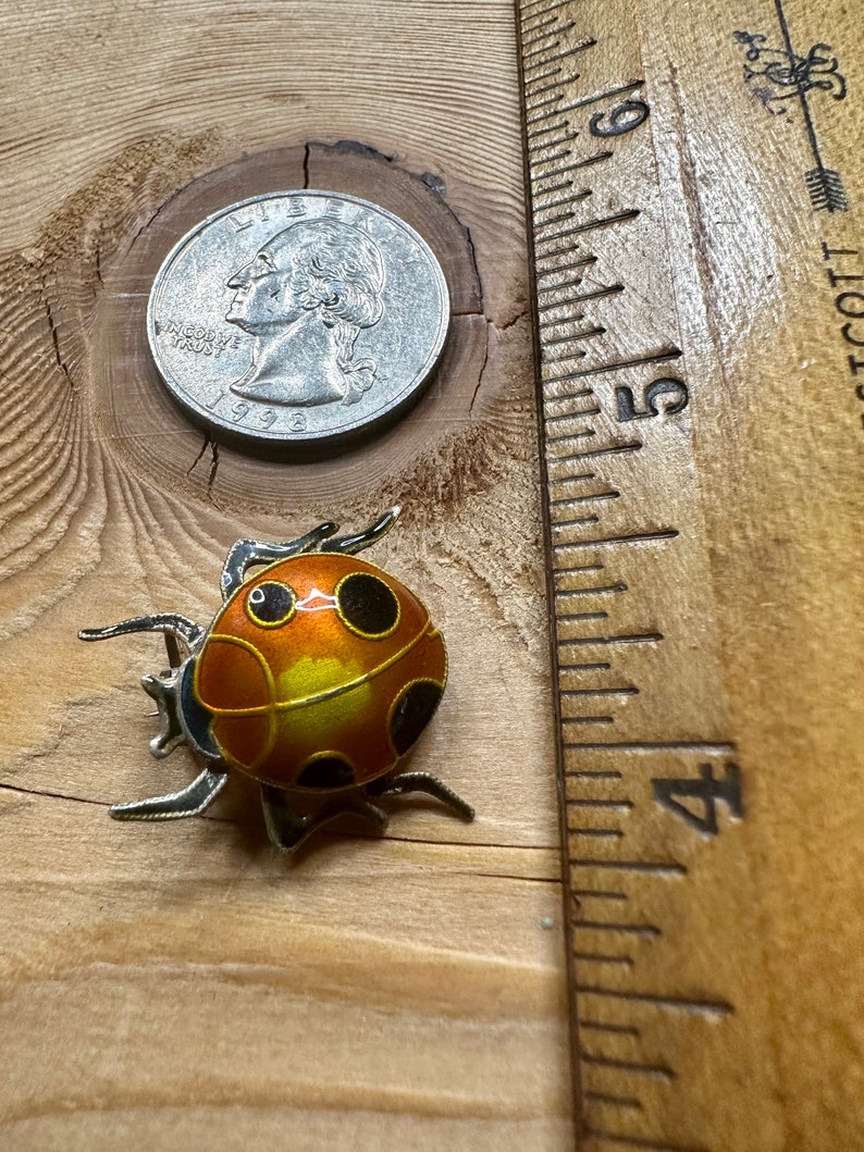 Lady Bug Lady Bug Enamel Pin Etsy