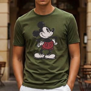 Classic Minnie Mouse Retro Tee, Vintage Disney Shirt for Girls and Women, Matching Disneyland Family 2025 Minnie T-Shirt image 13