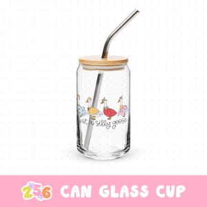 Nur eine doofe Gans Dosenglas, Dumme Gans Saft, Dumme Gans Meme, lustige Geschenkideen, Meme Geschenk, Eiskaffeetasse, Eiskaffeeglas