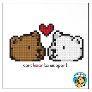 Remi & Demi Valentines Pattern- Cross-Stitch Digital Pattern