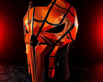 Spider-Punisher Skull Mask | Tactical Spider-Man Inspired 3D Printed Cosplay Mask