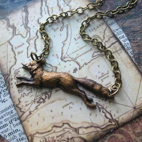 Fox necklace