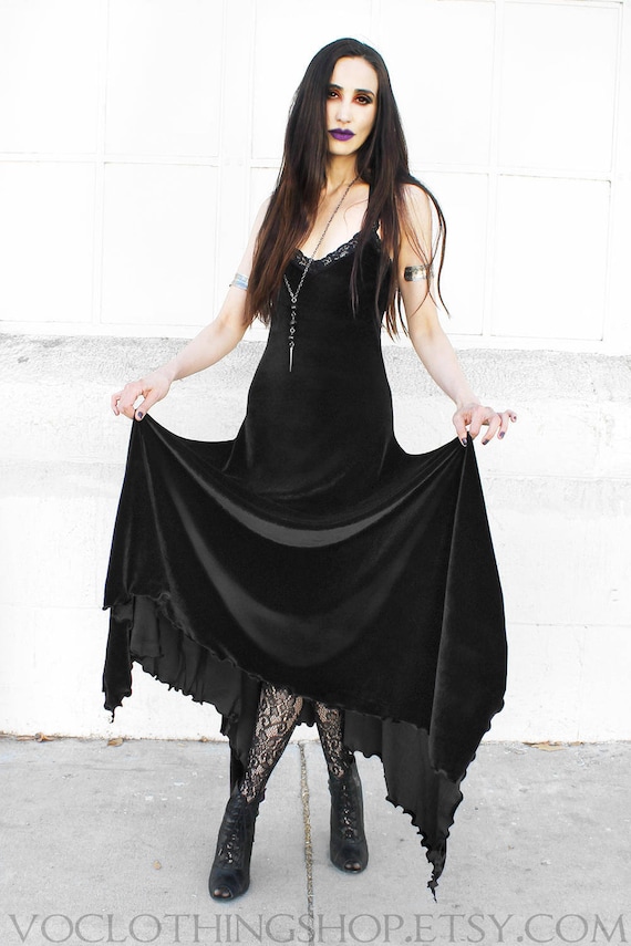 black witchy dresses