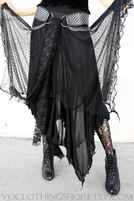 Mesh layered cheap skirt