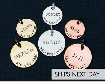 pet id tag etsy