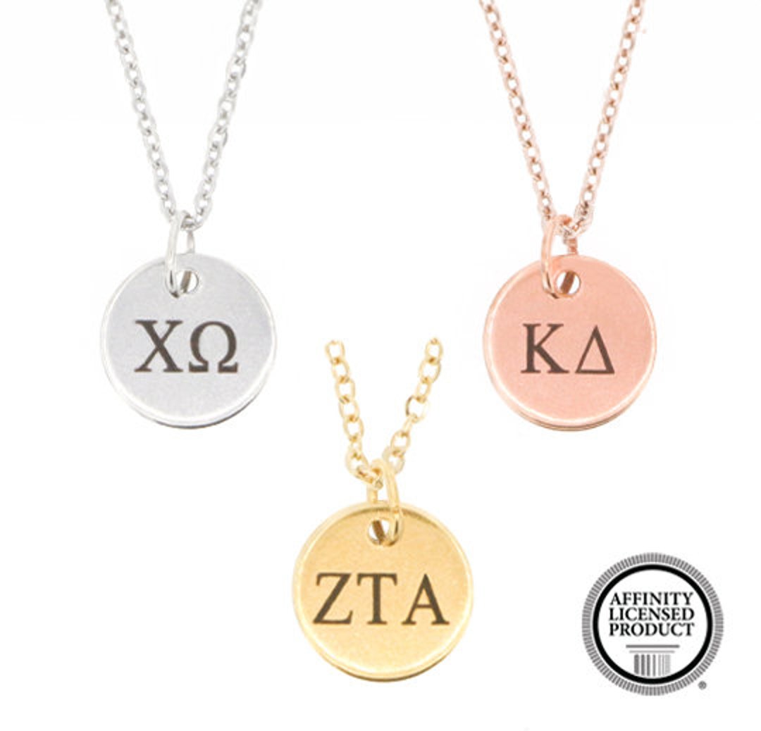 Kappa delta golden circle necklace deals