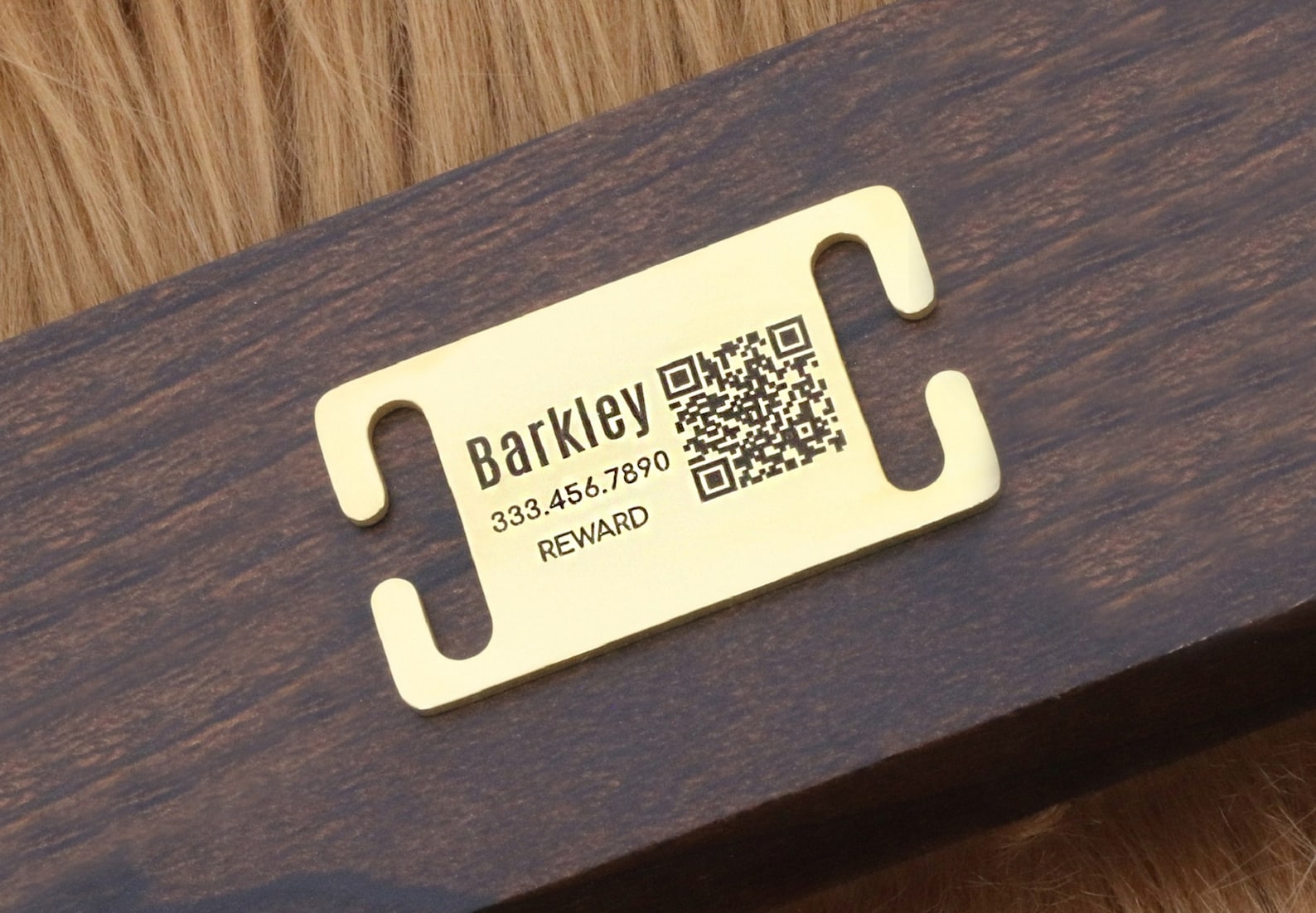 Silent Dog Tag, Custom QR Code Pet ID, Slide-on Collar - Etsy