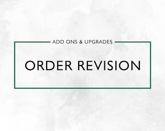 DistinctlyIvy Order Revision Upgrades