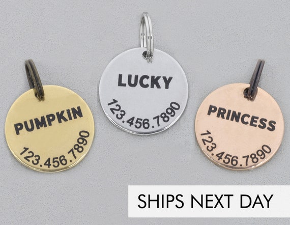 small pet tags