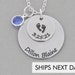 New Mom Gift Personalized New Mother Necklace Gift New Mother Gift Layered Name Necklace Push Present New Baby Child Birthstone